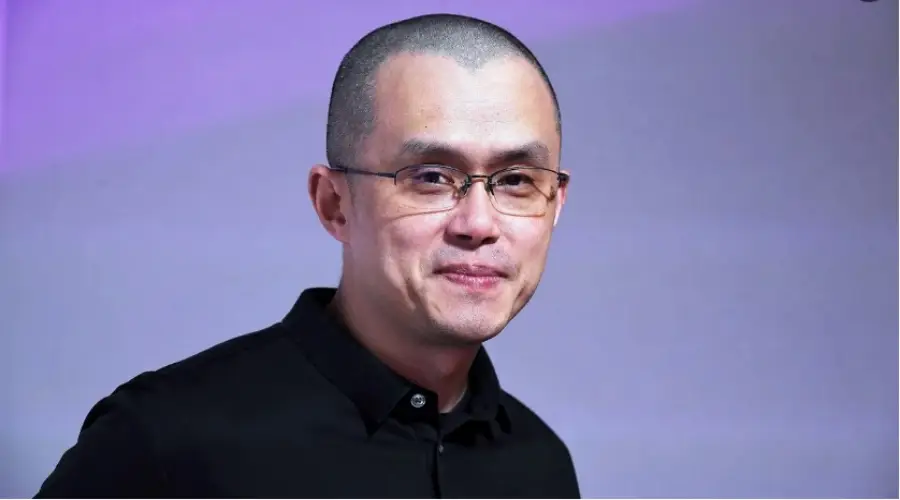 Changpeng Zhao has stopped using a public crypto wallet.